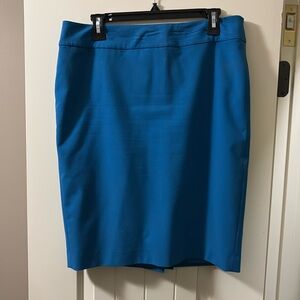 Nine West Blue Pencil Skirt